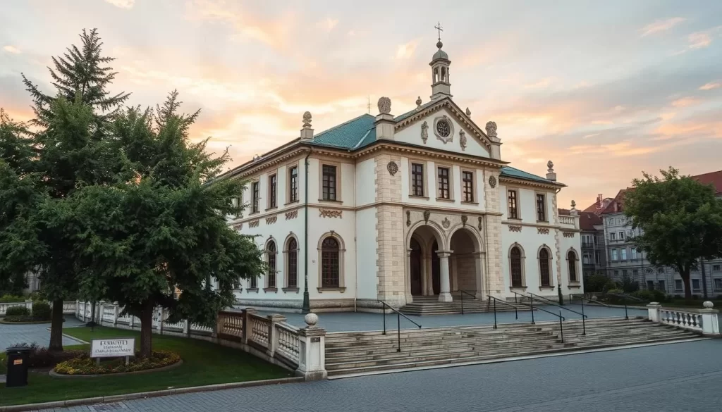 Generate an image of the Museum of Krems, highlighting its historical significance and architectural beauty.