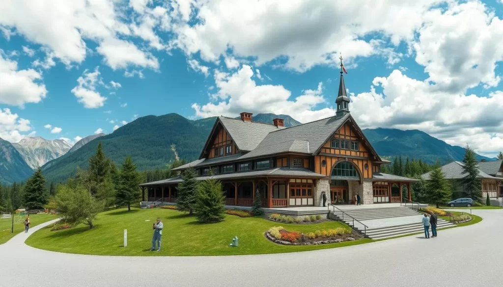 Generate an image of the Tirol Panorama Museum