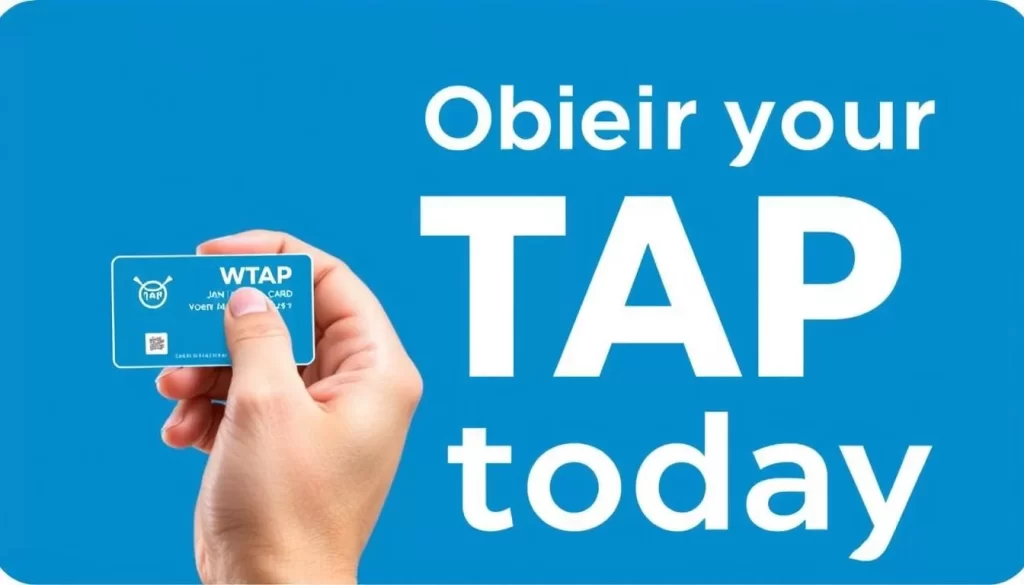 Get Your TAP Card Today!