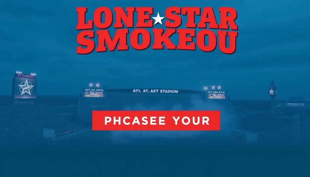 Get your Lone Star Smokeout tickets AT&T Stadium
