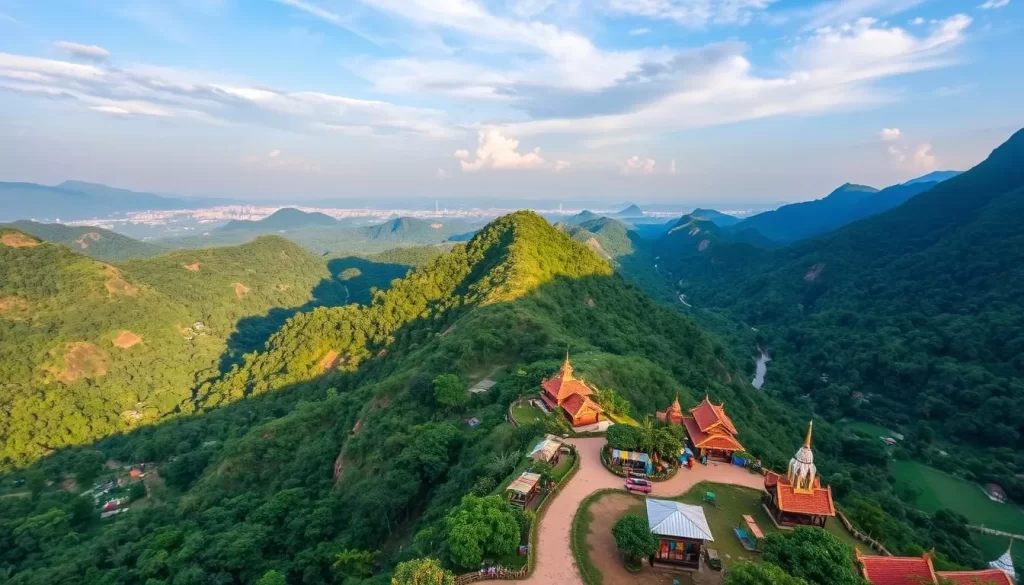 Golden Triangle Thailand, where the borders of Thailand, Laos, and Myanmar converge
