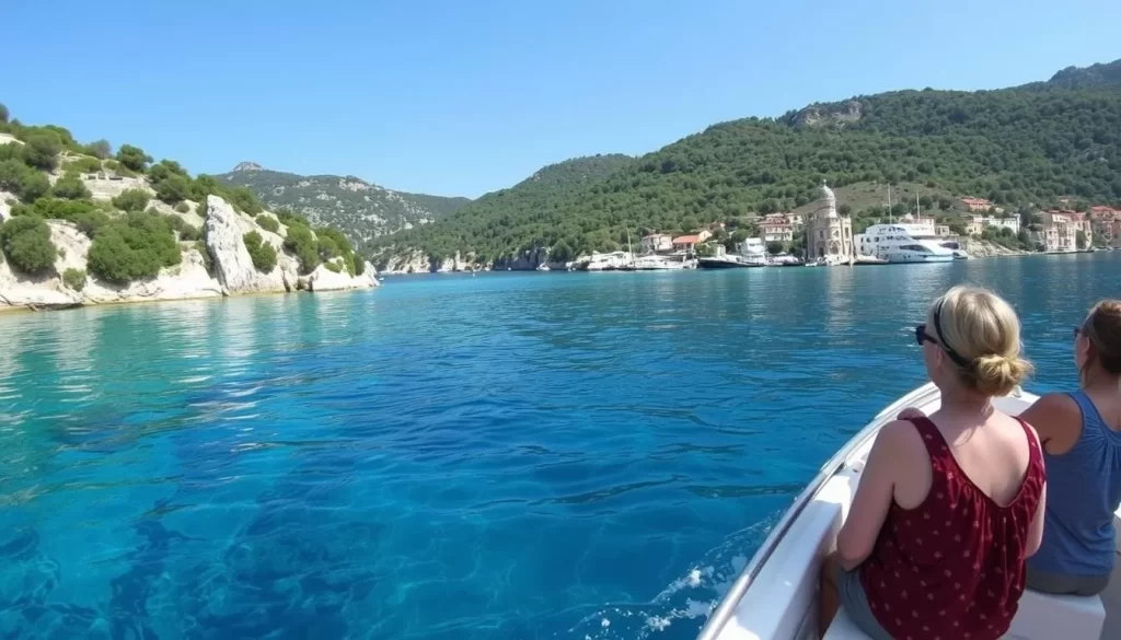 Group boat trip around Kekova Island