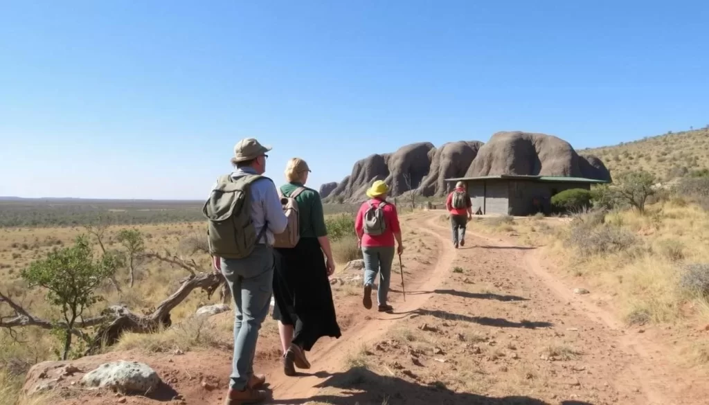 Guided walking safaris in Kgalagadi Transfrontier Park