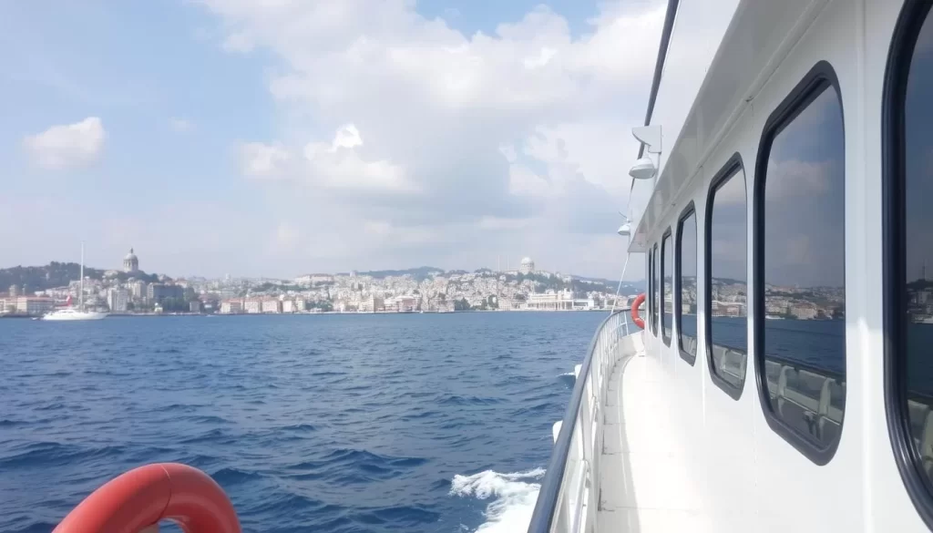 Heybeliada ferry from Istanbul