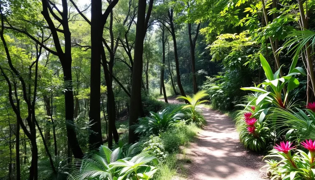 Hiking trail in Penang National Park