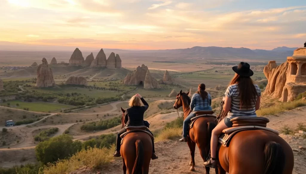 Horseback riding in Cappadocia