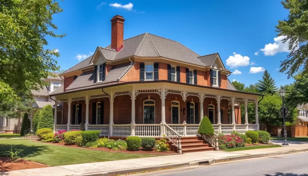 Image generation prompt: The F. Scott and Zelda Fitzgerald Museum in Montgomery's Cloverdale neighborhood