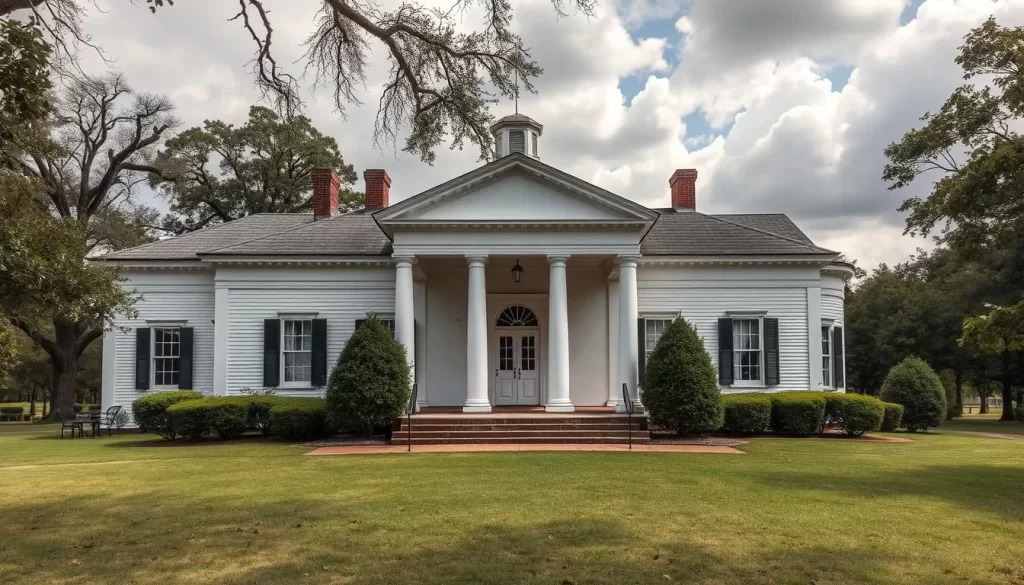 Image generation prompt: The First White House of the Confederacy in Montgomery, Alabama