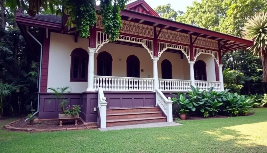 Image of Agnes Keith House, a beautifully restored colonial bungalow in Sandakan, Malaysia