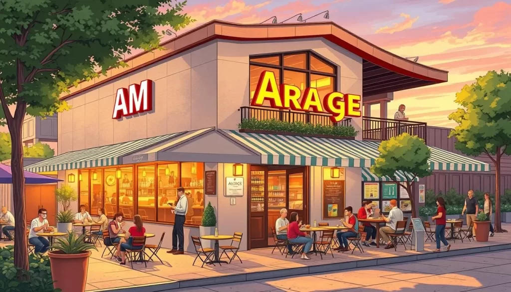 Image of Am Garage restaurant
