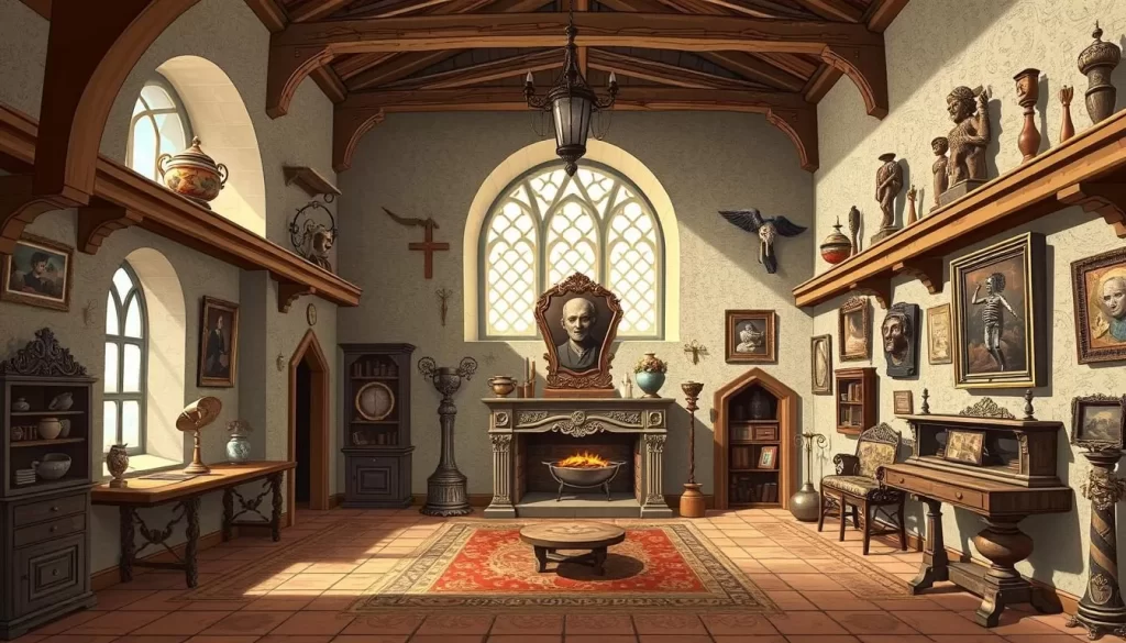Image of Ambras Castle's Chamber of Art and Curiosities