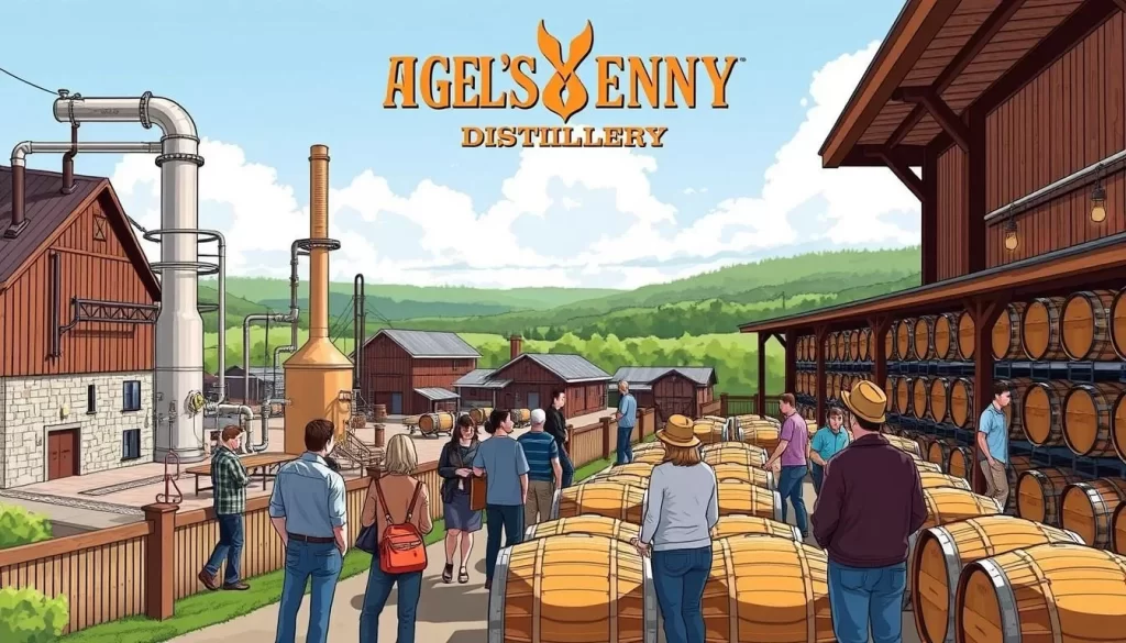 Image of Angel's Envy Distillery tour in Louisville