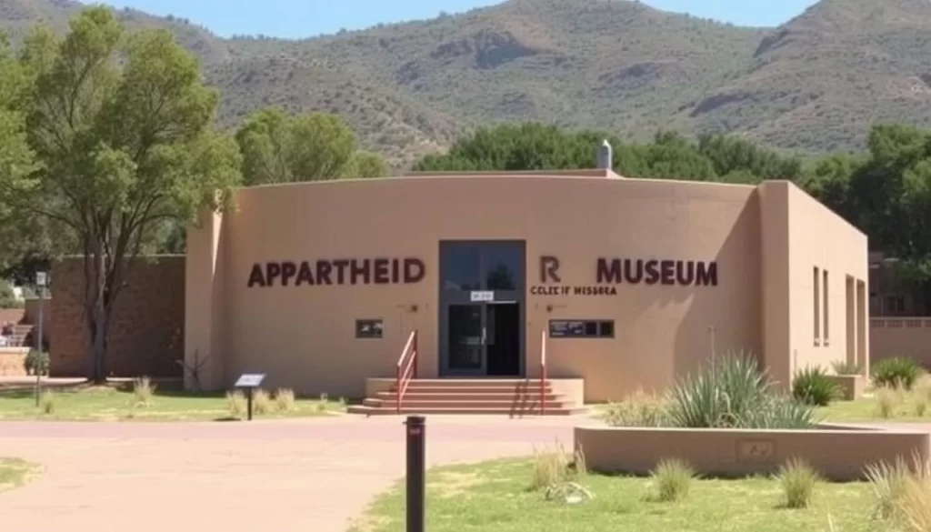 Image of Apartheid Museum exterior