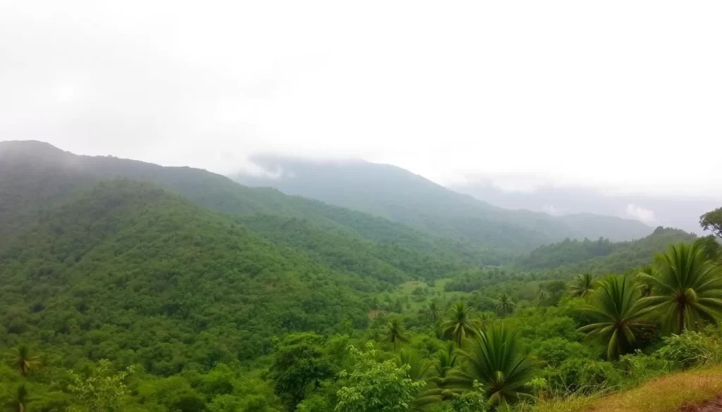 Image of Araku Valley during post-monsoon