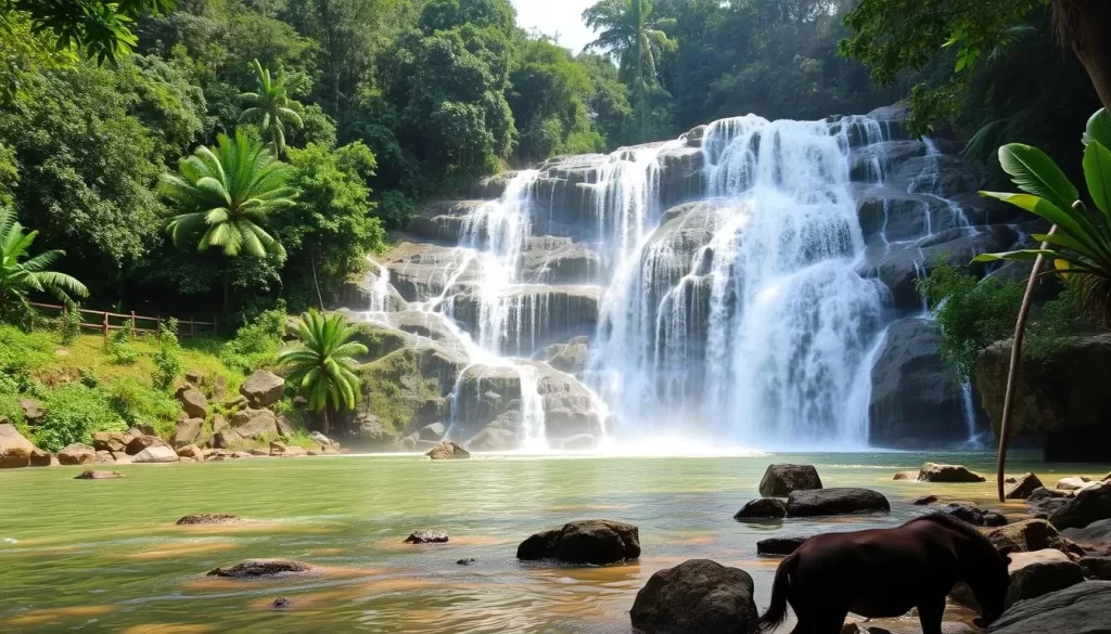 Image of Asah Waterfall near Mukut