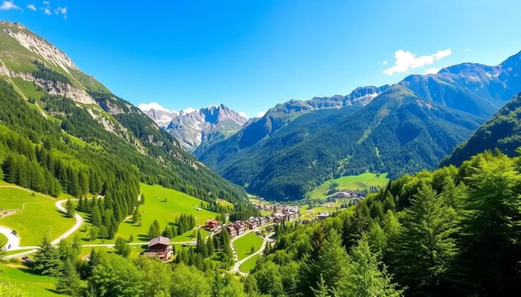 Image of Bad Gastein valley