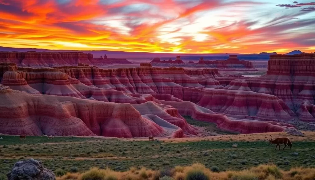 Image of Badlands National Park landscape