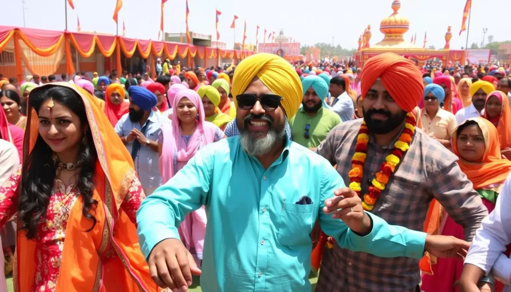 Image of Baisakhi celebrations in Punjab