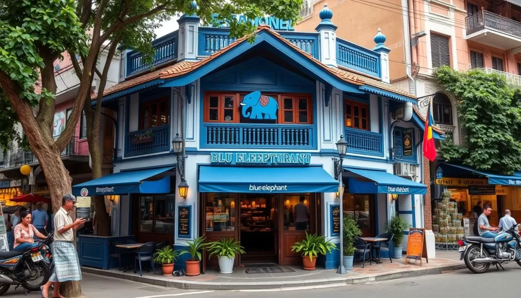 Image of Blue Elephant restaurant in Phuket Town