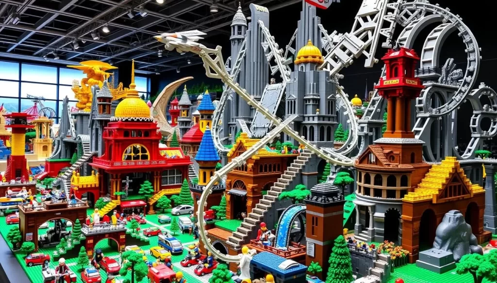 Image of Brick Ark Museum's LEGO display