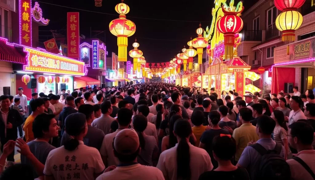 Image of Changhua County's vibrant festival scene