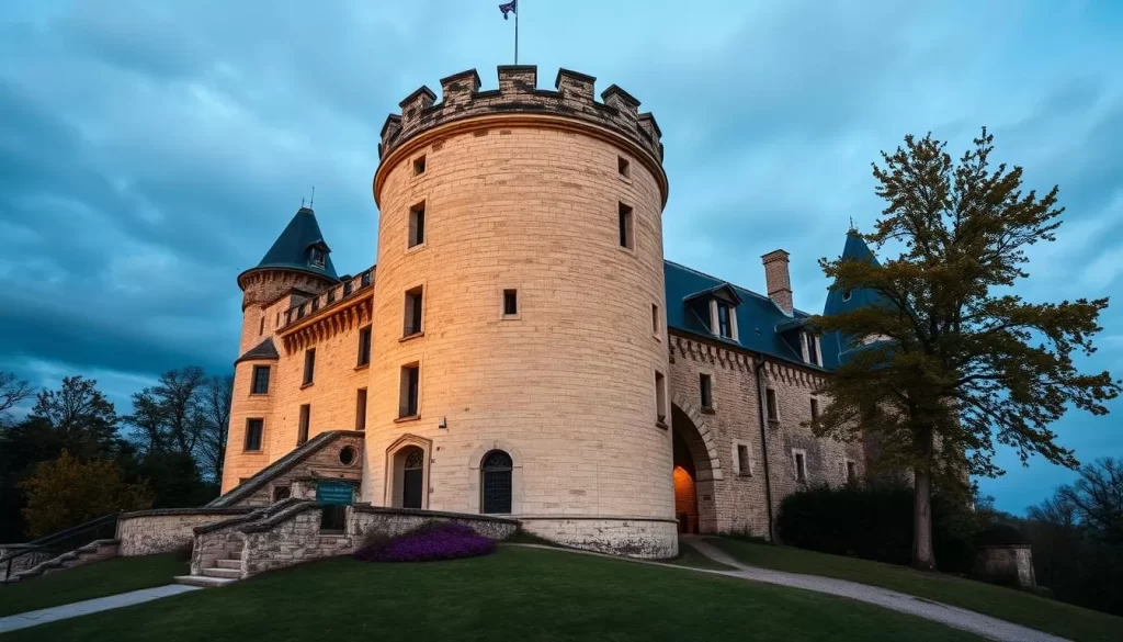 Image of Château de Franchimont's artillery tower