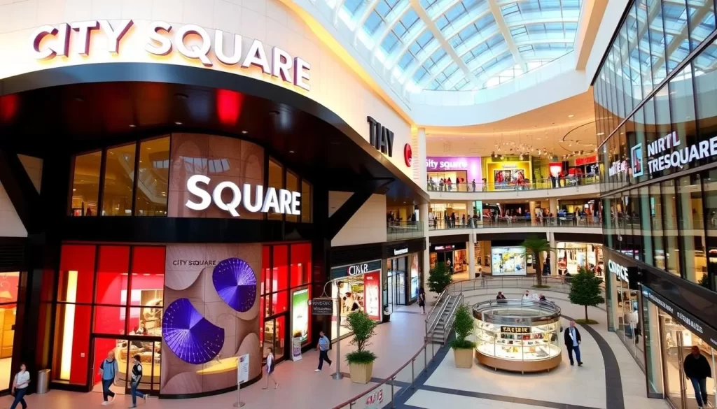 Image of City Square Mall exterior or interior