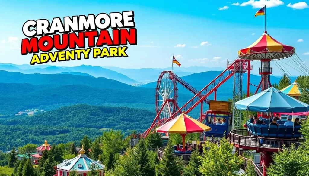 Image of Cranmore Mountain Adventure Park with thrilling rides and scenic views