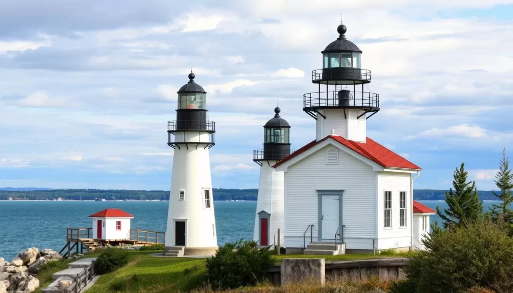 Image of Door County lighthouses
