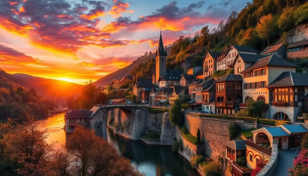 Image of Dürnstein village