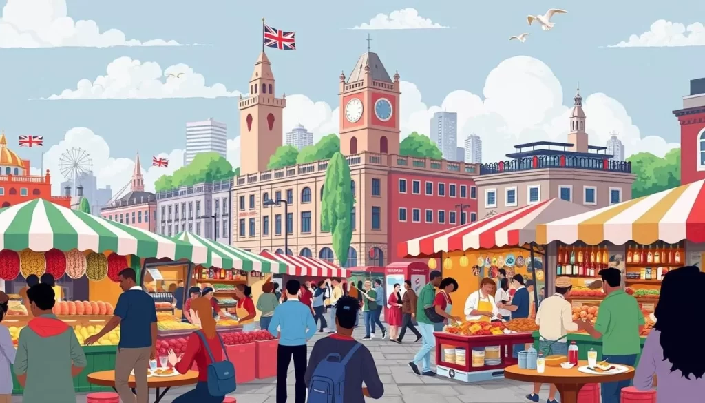 Image of East London's culinary scene