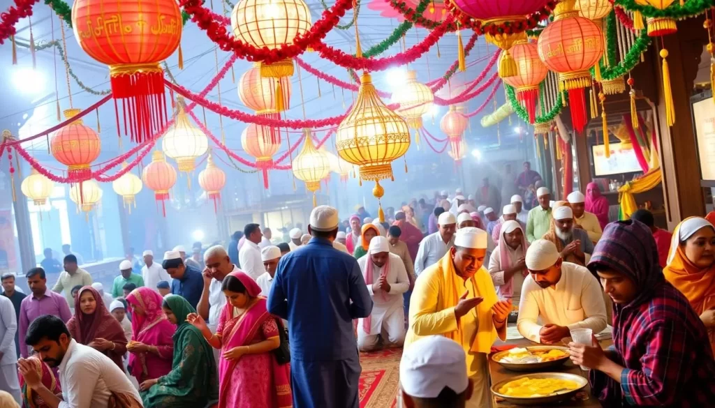 Image of Eid al-Fitr celebration in India