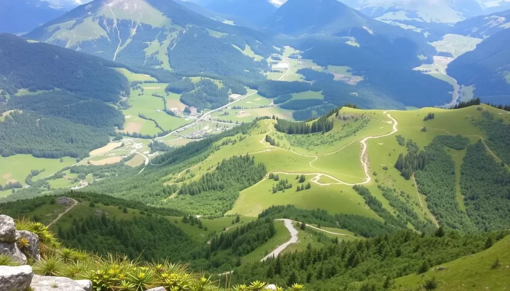 Image of Eschen's scenic hiking trails