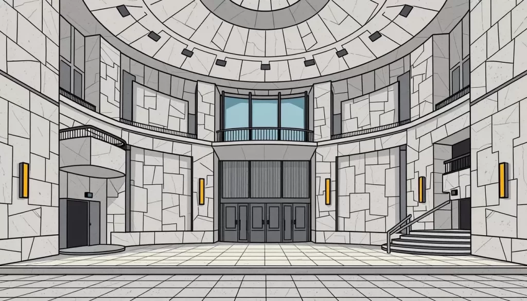 Image of Escher Theater's facade or interior