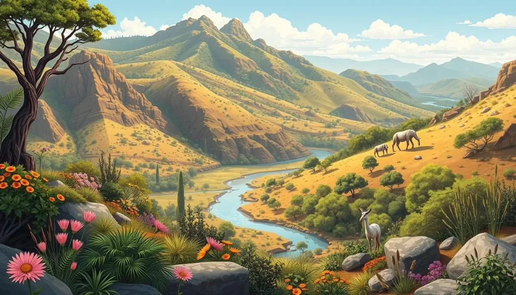 Image of Fazao-Malfakassa National Park's diverse landscapes