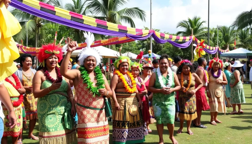 Image of Fiji Day celebrations at Prince Charles Park, Nadi