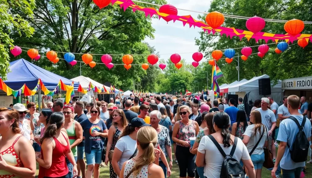 Image of Frederick Pride Festival at Carroll Creek Park