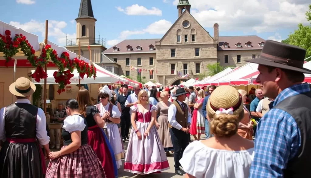 Image of French Heritage Festival in Ste. Genevieve, Missouri
