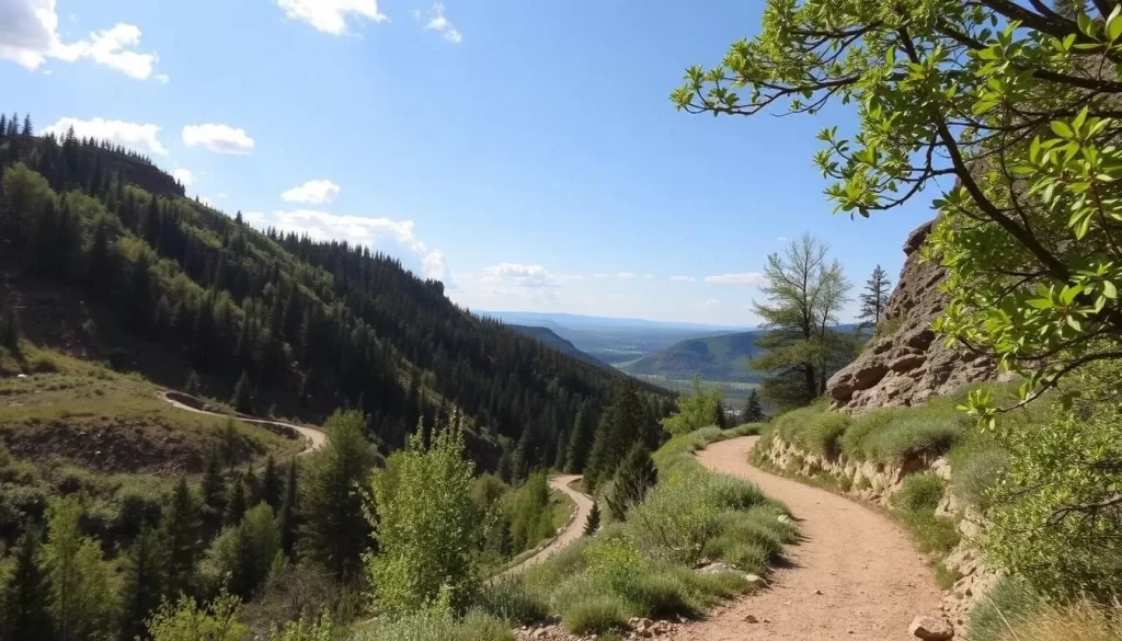 Image of George S. Mickelson Trail in Deadwood, South Dakota