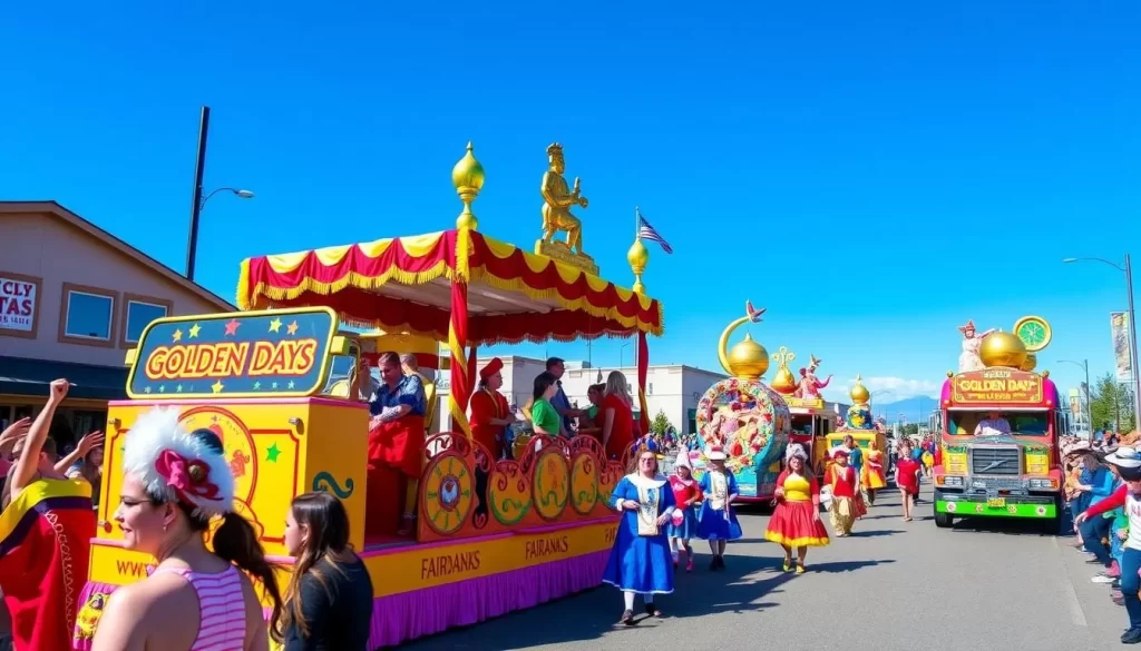 Image of Golden Days parade in Fairbanks