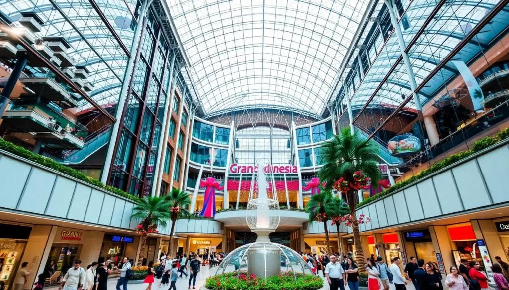 Image of Grand Indonesia shopping mall in Jakarta