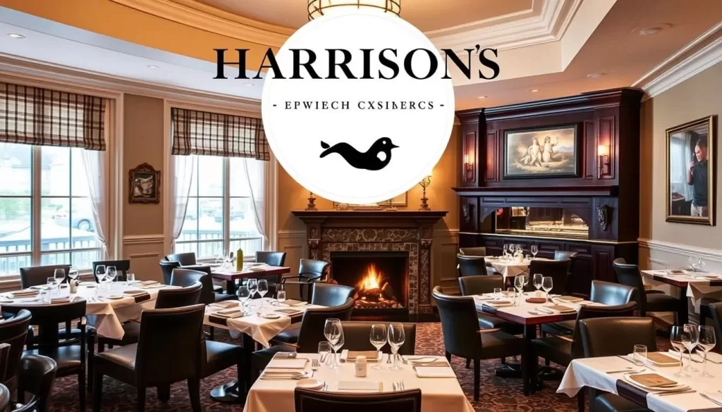 Image of Harrison's Restaurant, an upscale dining option in Stowe