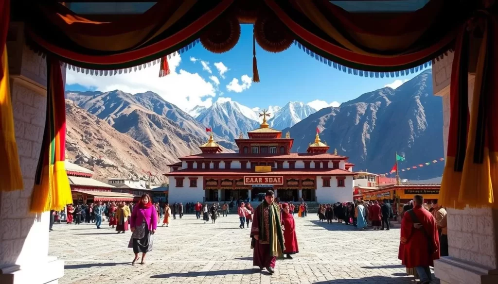Image of Hemis Monastery during the Hemis Festival