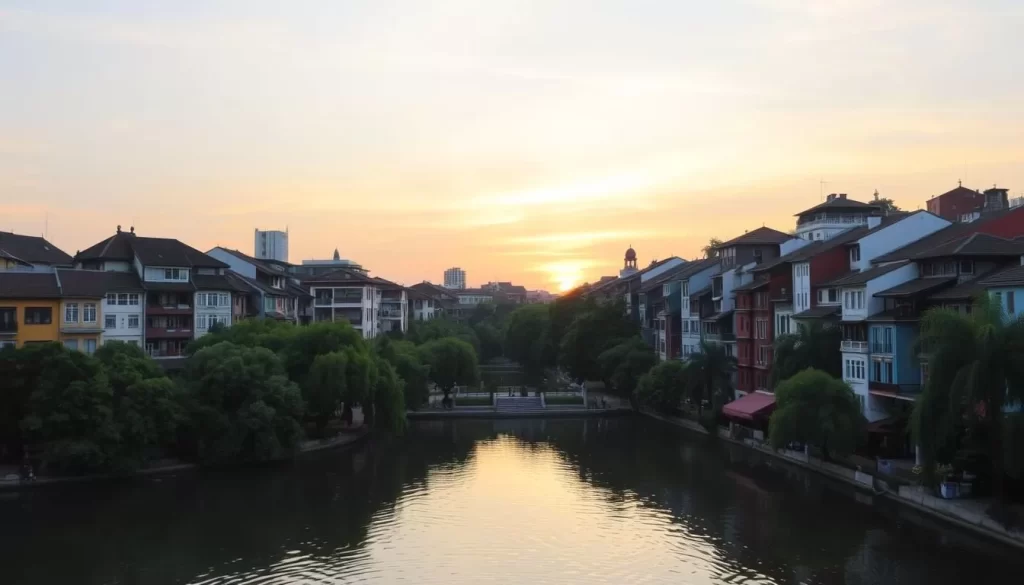 Image of Hoan Kiem Lake and the Old Quarter