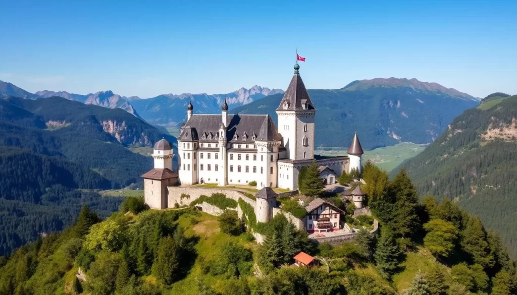 Image of Hohenwerfen Castle near Zell am See, Austria