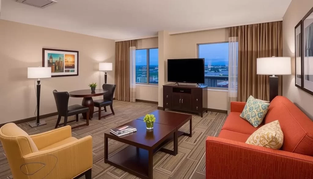 Image of Homewood Suites Providence Downtown suite