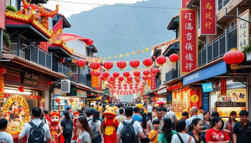 Image of Hualien County during Lunar New Year celebrations