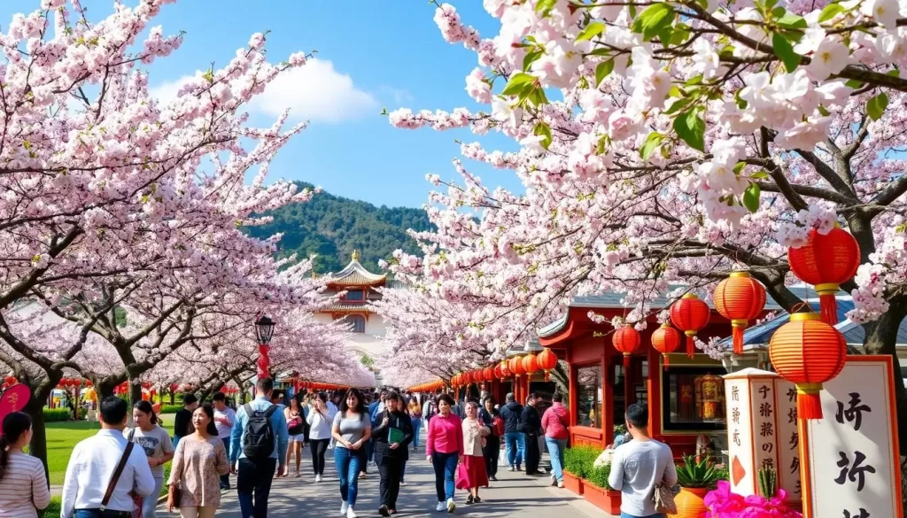 Image of Hualien County's Cherry Blossom Festivals