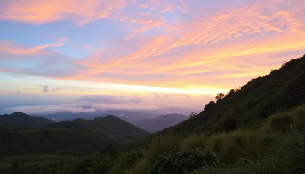 Image of Hualien County's scenic landscape during the best travel months