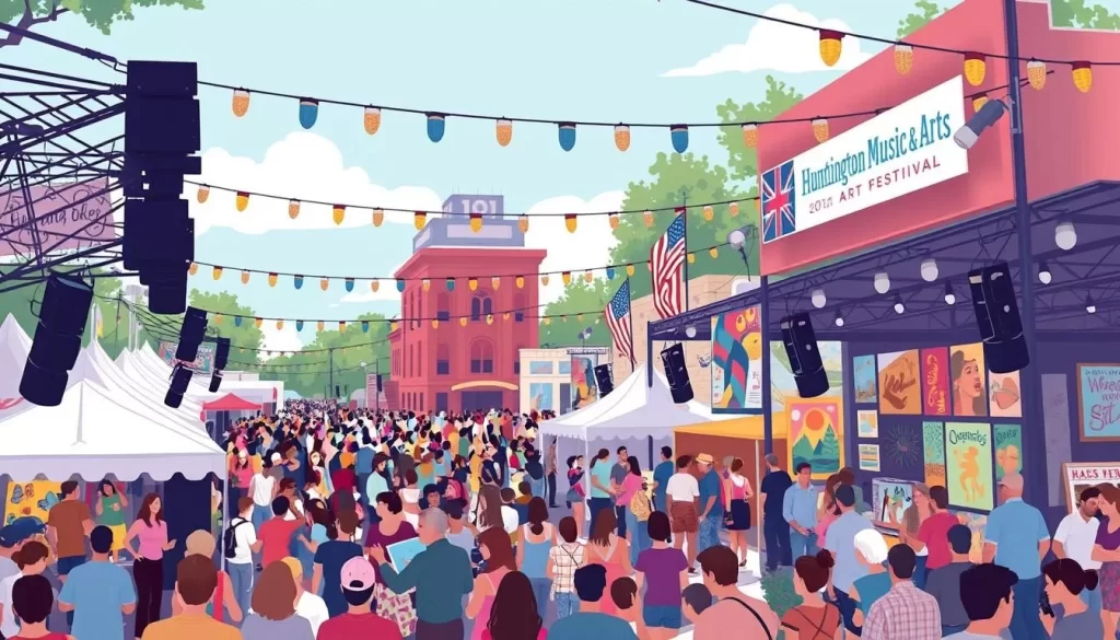 Image of Huntington Music and Arts Festival
